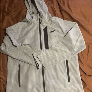 Reebok Gray Windbreaker Jacket